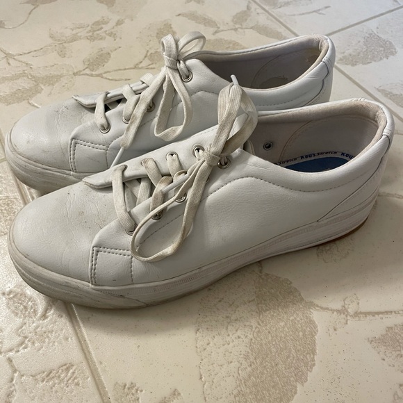 KED platform leather shoes